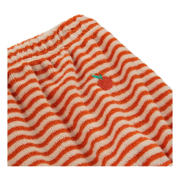 Bobo Choses Bloomer Coton Bio Eponge Rayé | Orange