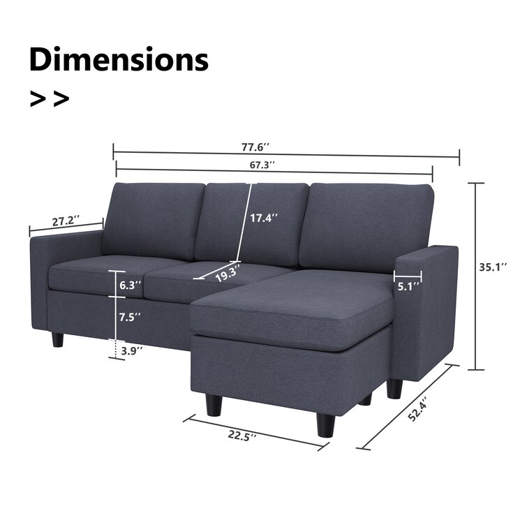 Campbelltown 2 - Piece Upholstered Sectional