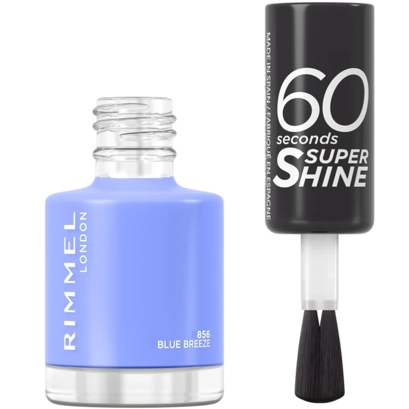 RIMMEL 60 Seconds Nail Polish 8 ml - 856 Blue Breeze