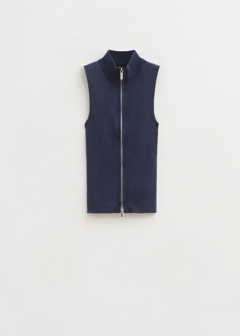 Mouwloos vest blauw (BLW.M)