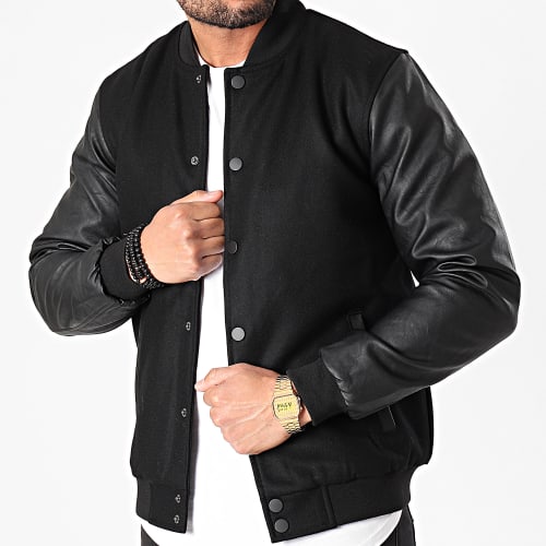 Veste Teddy TB201 Noir