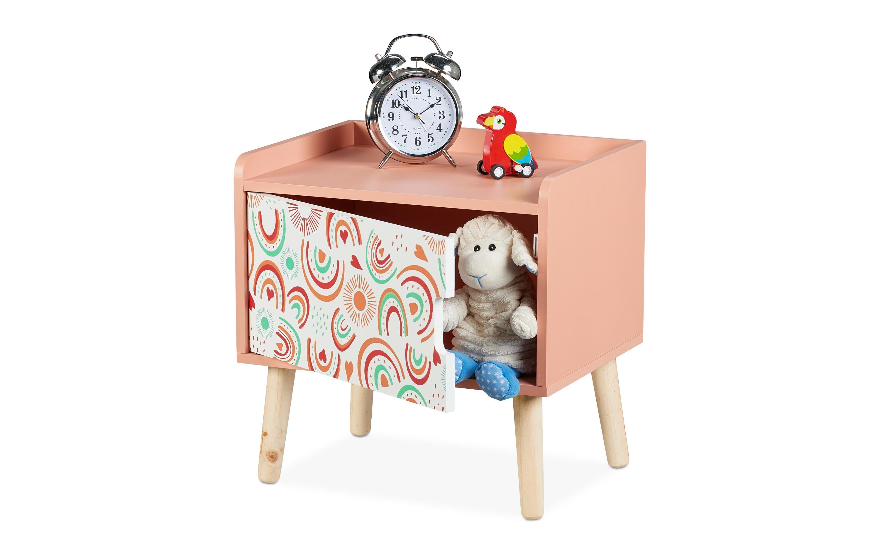 Nachttisch für Kinder mit Staufach 40 x 41 cmKindernachttisch
