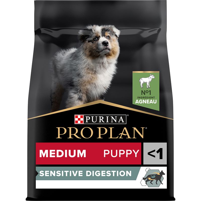 PURINA PRO PLAN Medium Puppy Sensitive Digestion agneau