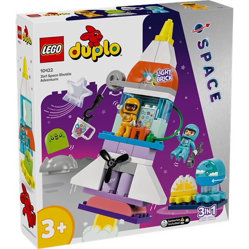 LEGO 3-i-1-Eventyr Med Rumfærge - 10422