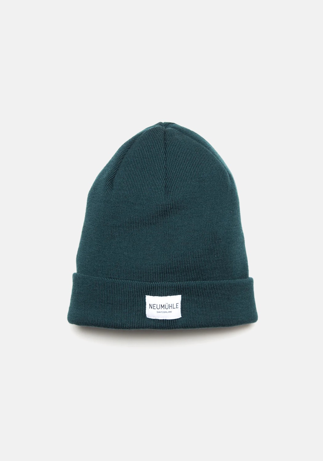Neumuhle Wollmütze Kiel Organic Merino Pine Green