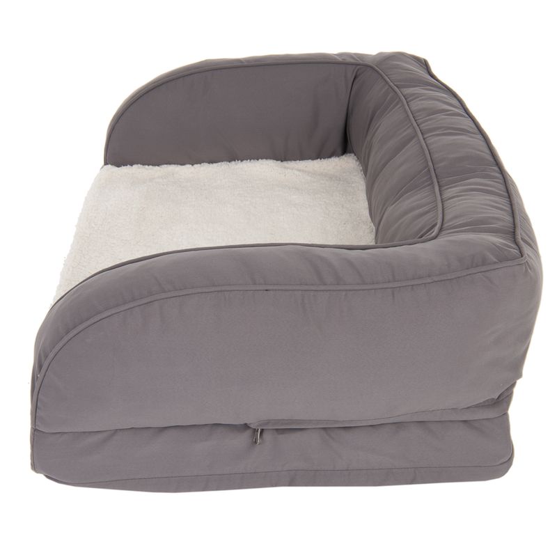 Canapé orthopédique gris