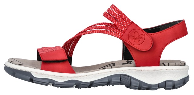 Rieker Riemchensandale  , Sommerschuh, Sandalette, Klettschuh, im Sportslook