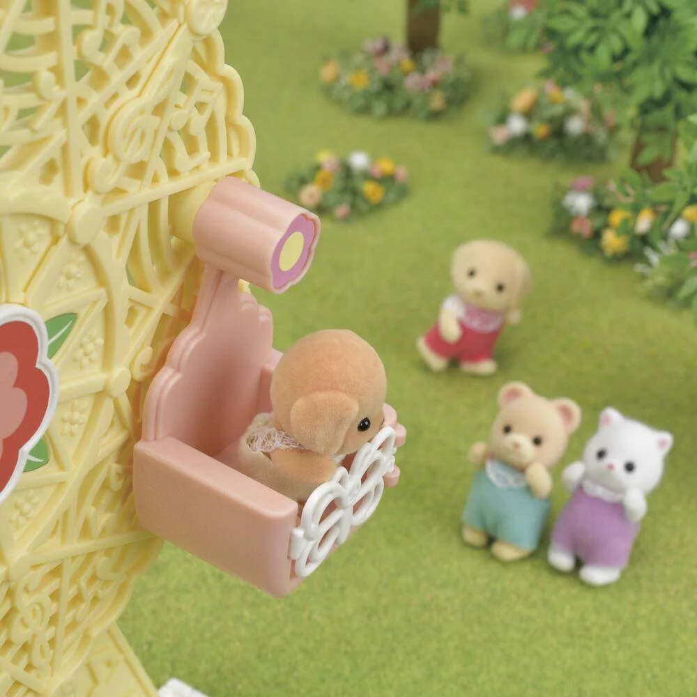 LA GRANDE ROUE DES BEBES ET MILO LE BEBE CANICHE - TOUT POUR BEBES