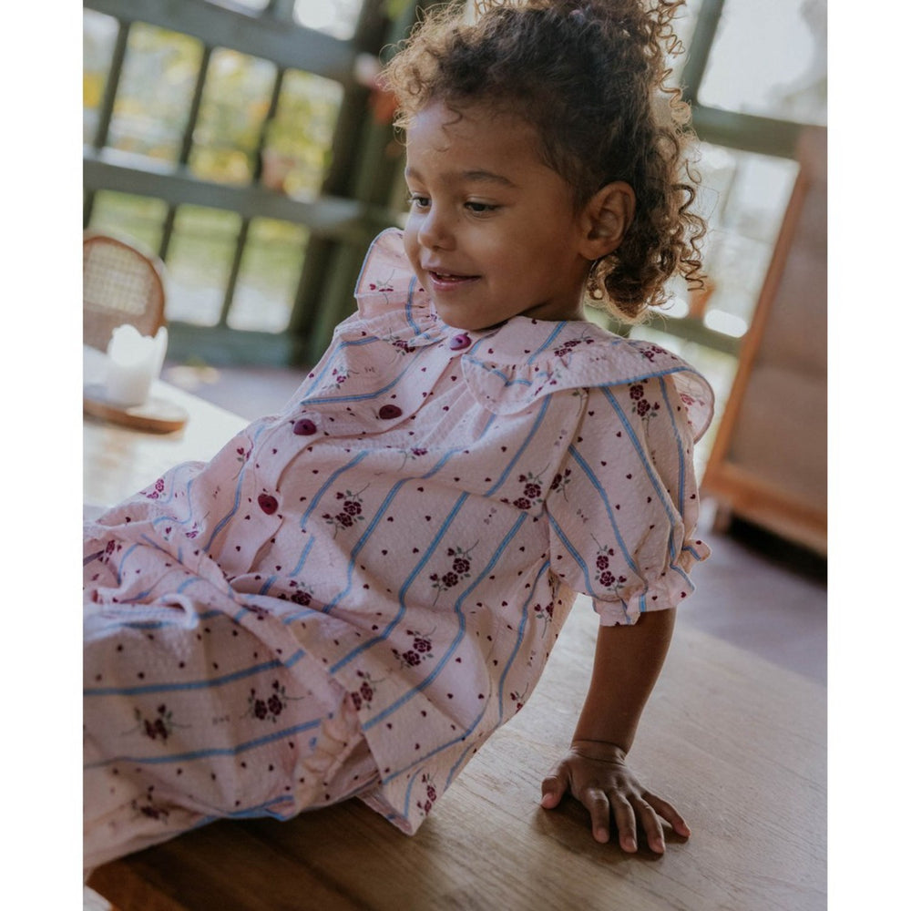 Køb Fliink Chalk Pink Aop Colombe Ss T-shirt