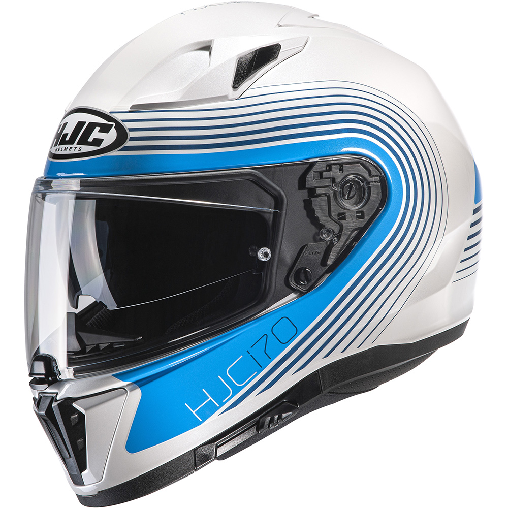 HJC - Casque i70 Surf MC2 / Blanc / Bleu
