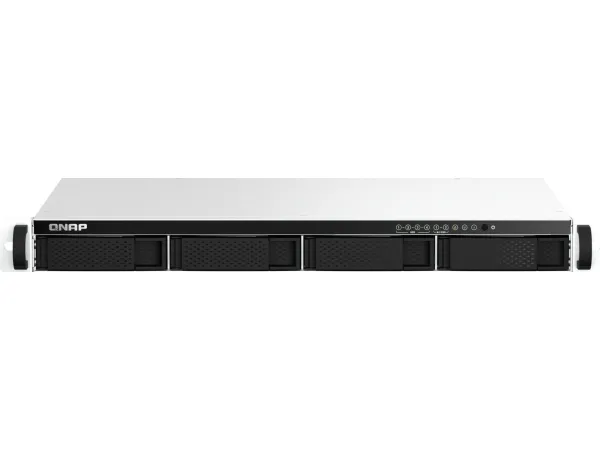 QNAP TS-464eU - NAS-server - 4 bays - rackversion - SATA 6Gb/s - RAID 0, 1, 5, 6, 10, JBOD - RAM 8 GB - 2.5 Gigabit Ethernet - iSCSI support - 1U
