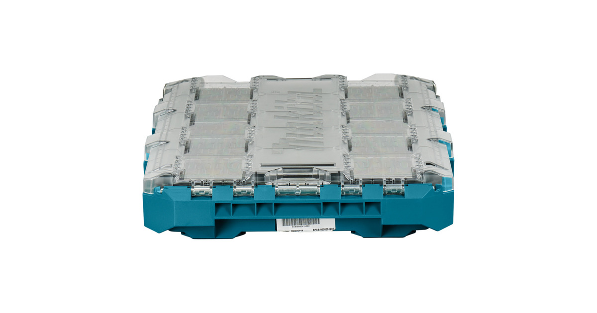 MakitaMaktrak Organizer Plat P-91051 gereedschapsbox  (Blauw/zwart)