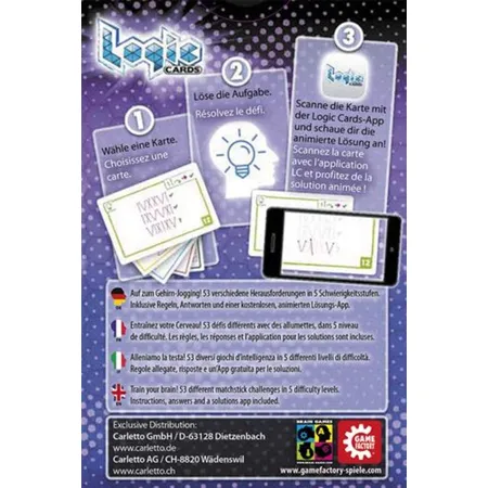 Gamefactory Logic Cards Matchsticks