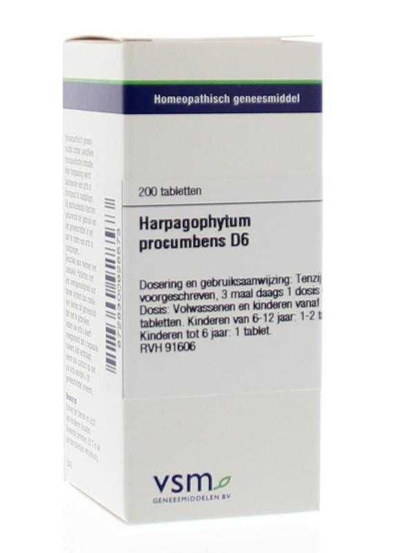 VSM Harpagophytum procumbens D6 200tab