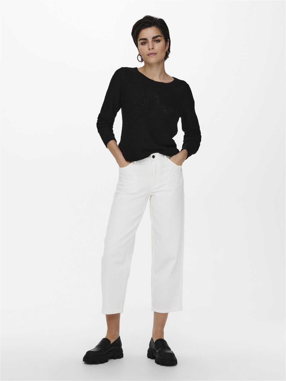 ONLGEENA Strickpullover Black