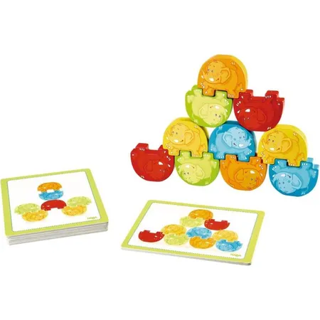 HABA 300145 Stapelspiel Wackelelefanten