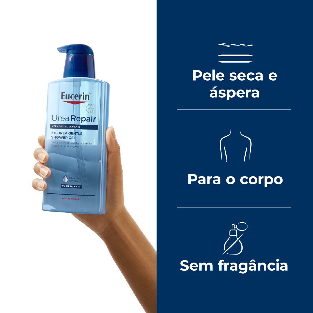 EUCERIN  Urea Repair Gel de Banho Suave 5% Ureia - 400ml
