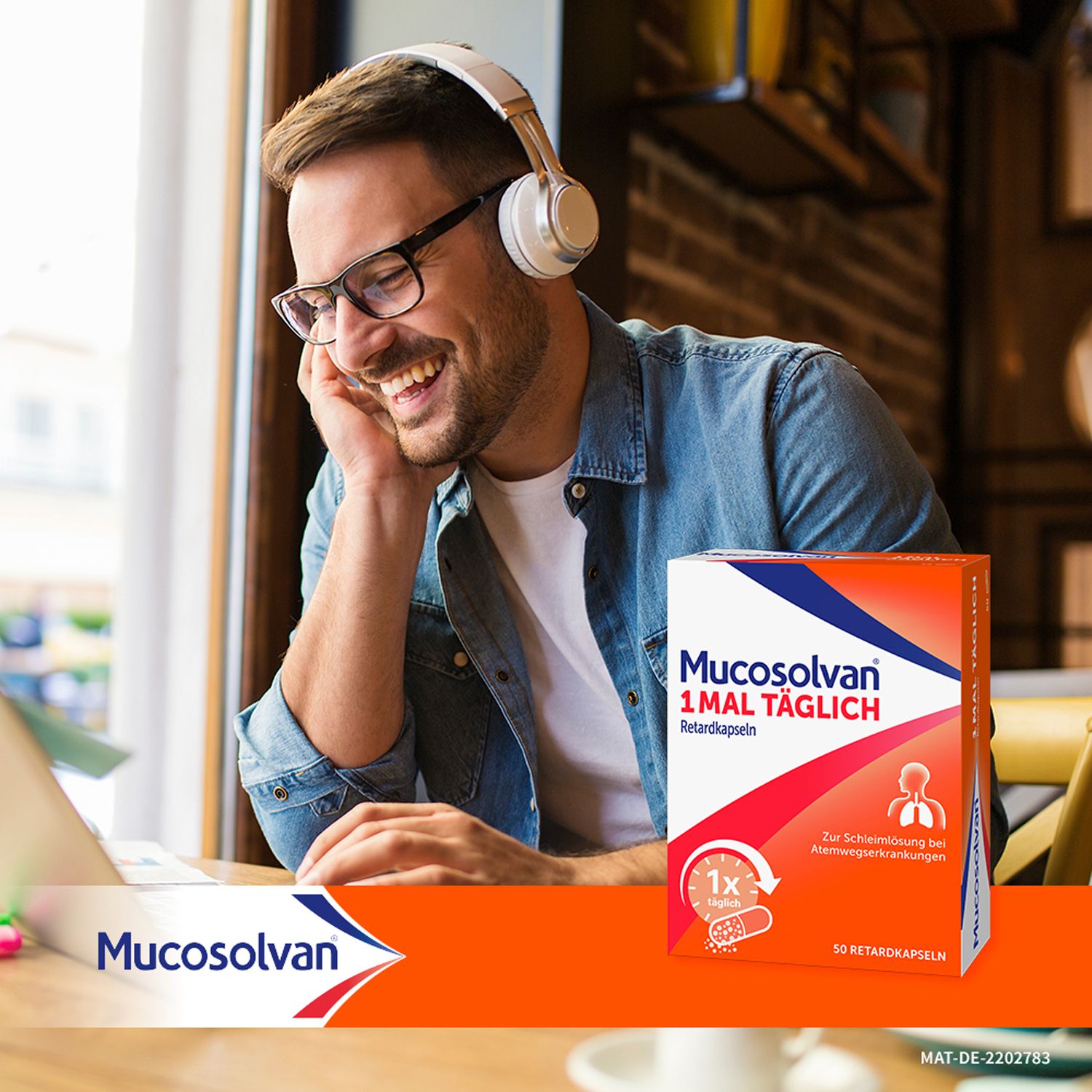 MUCOSOLVAN 1x täglich Retardkapseln Schleimlöser bei Husten