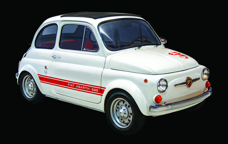 Italeri - Fiat Abarth 695 Ss Assetto Corsa Bil Byggesæt - 1:12 - 4705