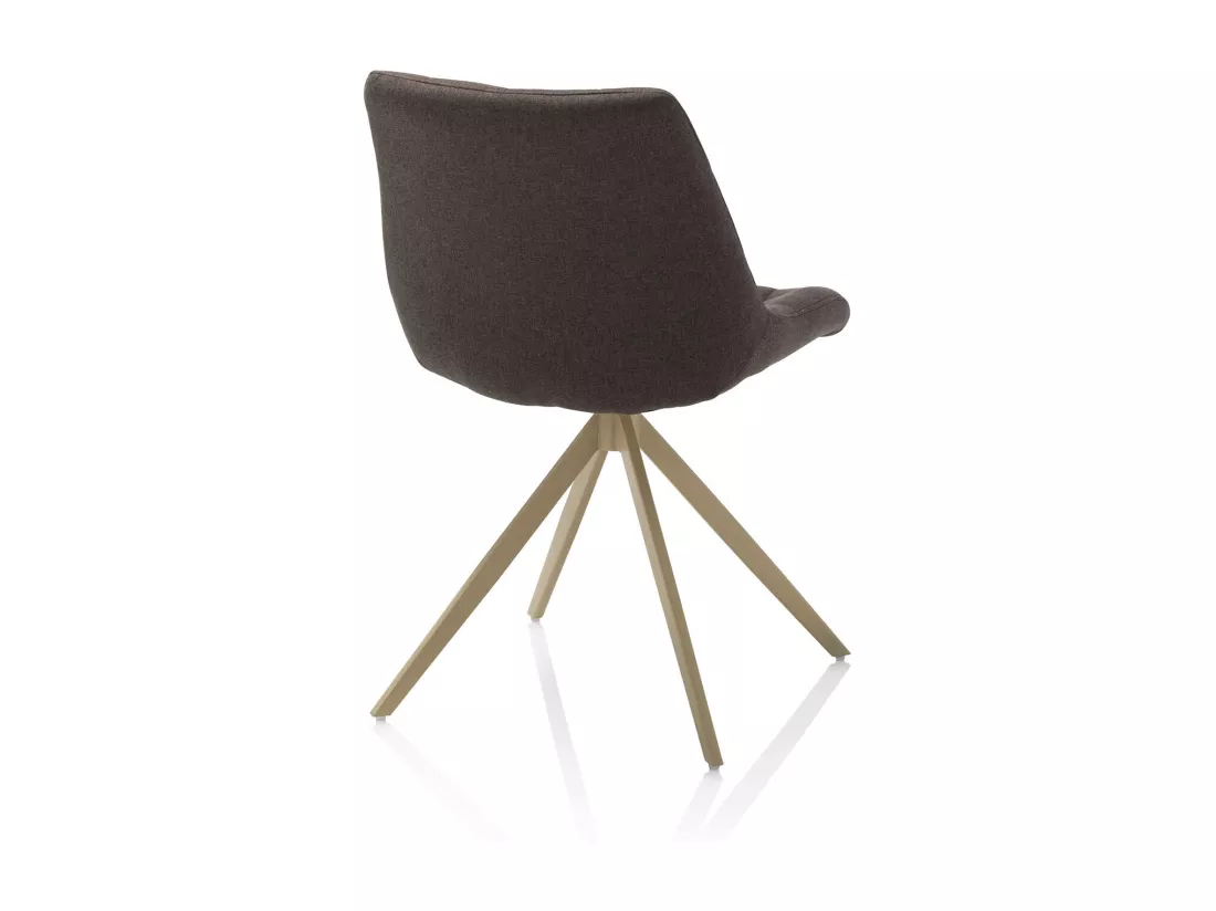Set de 2 Chaises SOFIA marron