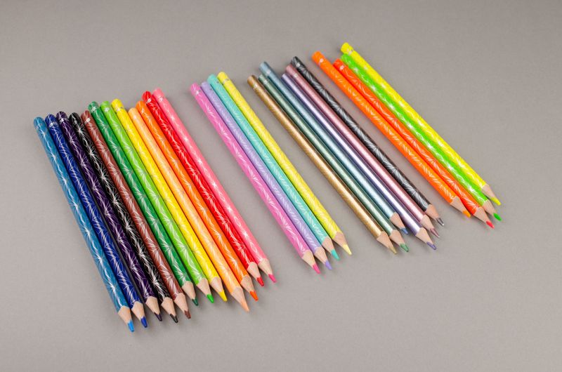 Kores - Kolores Style - Kleurpotloden - 26 Kleuren - Driehoekig