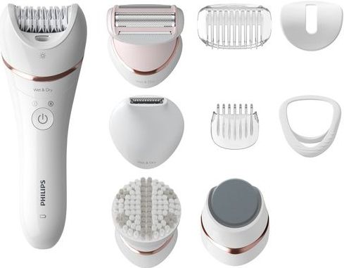 Philips - Epilator 8000 Series - Wet & Dry - Draadloos - Inclusief Accessoires