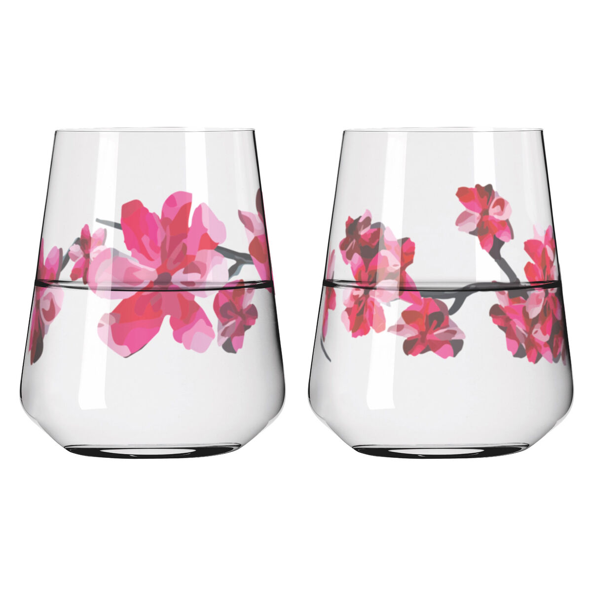 Ritzenhoff Sommersonett Nr. 3 & 4 vattenglass, 2-pakning