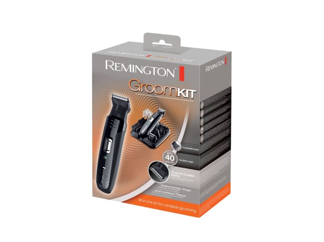 APARADOR DE BARBA MULTIFUNÇÕES REMINGTON PG6130 KIT PERSONAL GROOMER