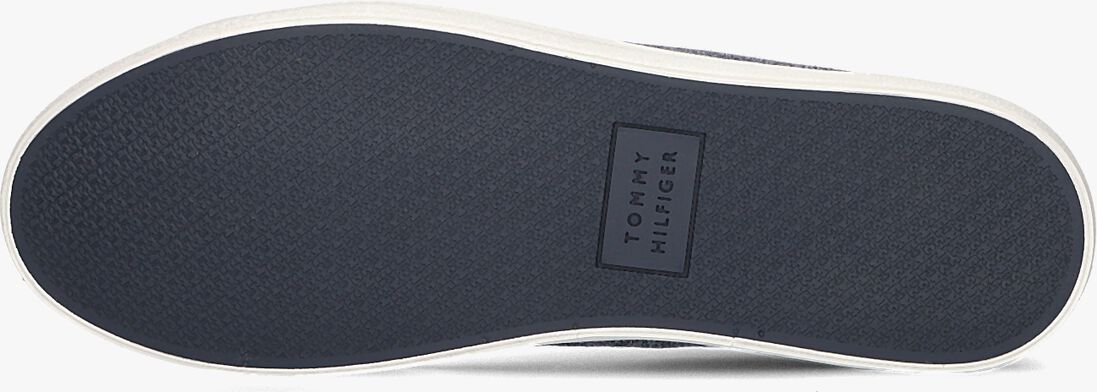 TOMMY HILFIGER blauwe tommy hilfiger lage sneakers tommy hilfiger vulc low chambray