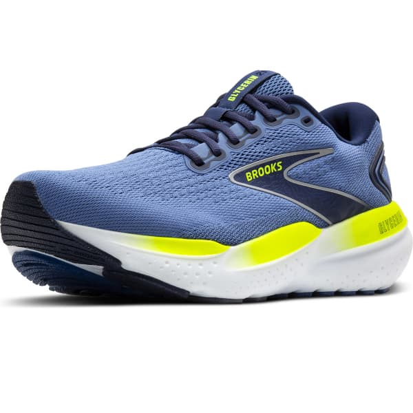 Chaussure running BROOKS GLYCERIN 21 BLUE/PEACOAT/LEMON