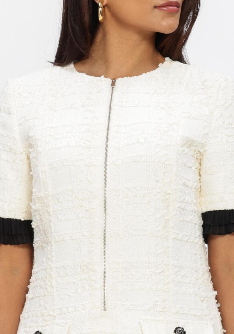 gebroken wit bruuns bazaar mini jurk gaussiabbzenny dress