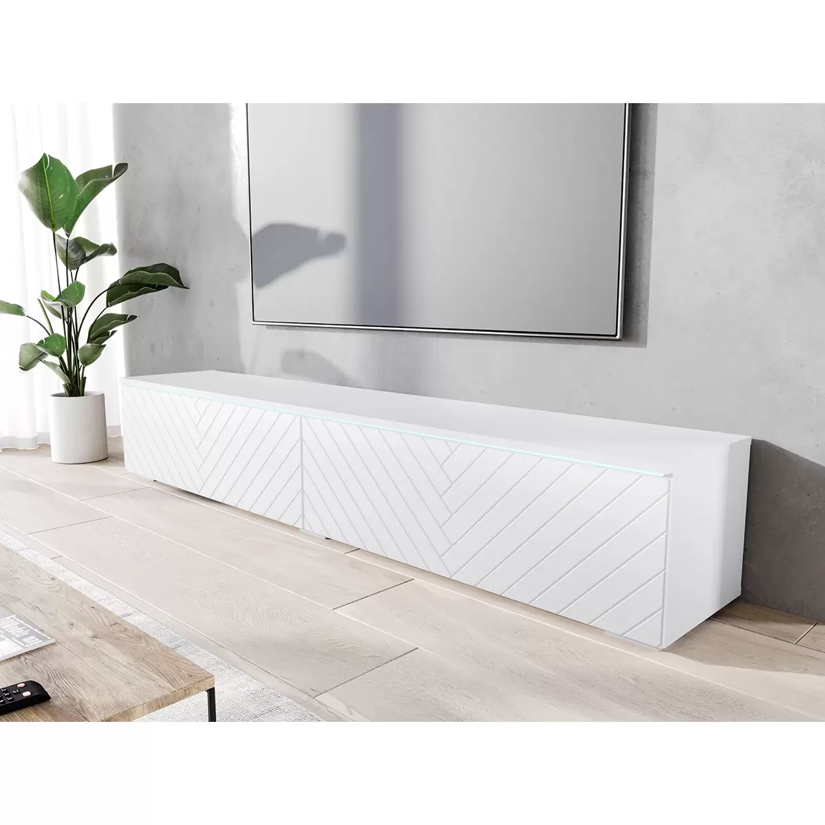 Lowboard Rijeka D180 weiss