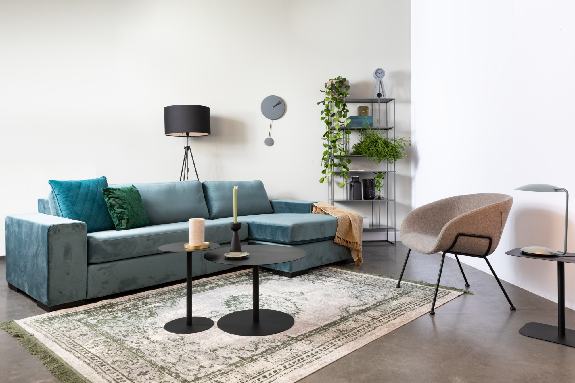 Fauteuil Feston grijs