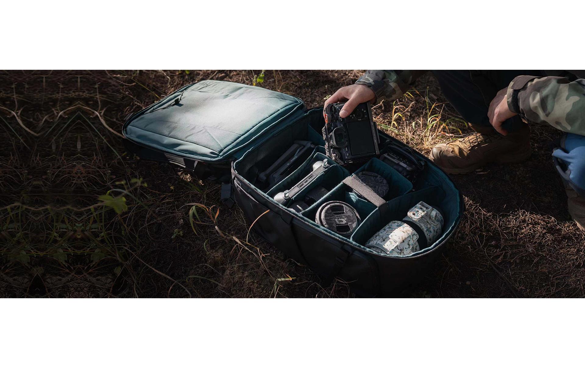 Fotorucksack OneMo 2 25L Space Black<br>Leistungsstarker Rucksack, der überall einsetzbar ist