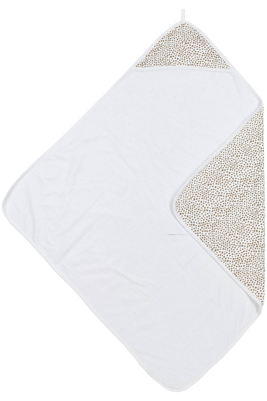 Zacht en mooibadcape 90x90 cm Cheetah taupe