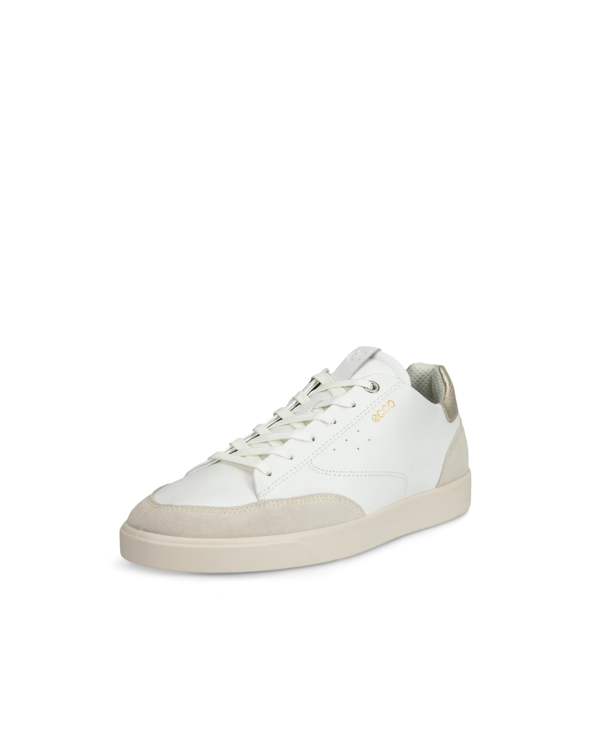 ECCO STREET LITE W Damen Ledersneaker Weiß
