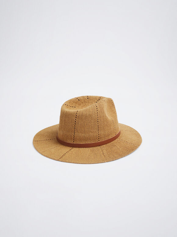 Gorro de tricô - Camelo