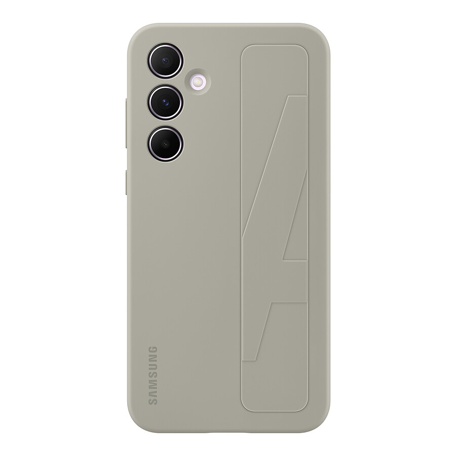 Samsung Coque silicone avec Lanière (Gris) - Samsung Galaxy A55 5G