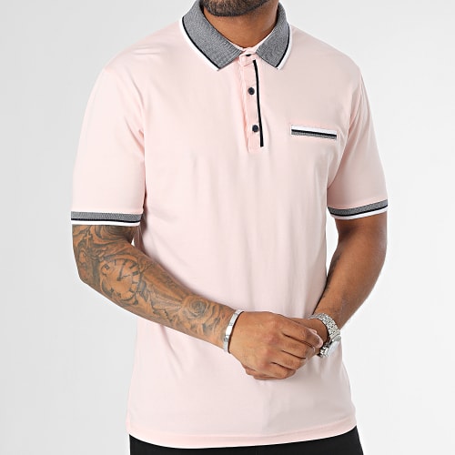 Polo Manches Courtes Rose