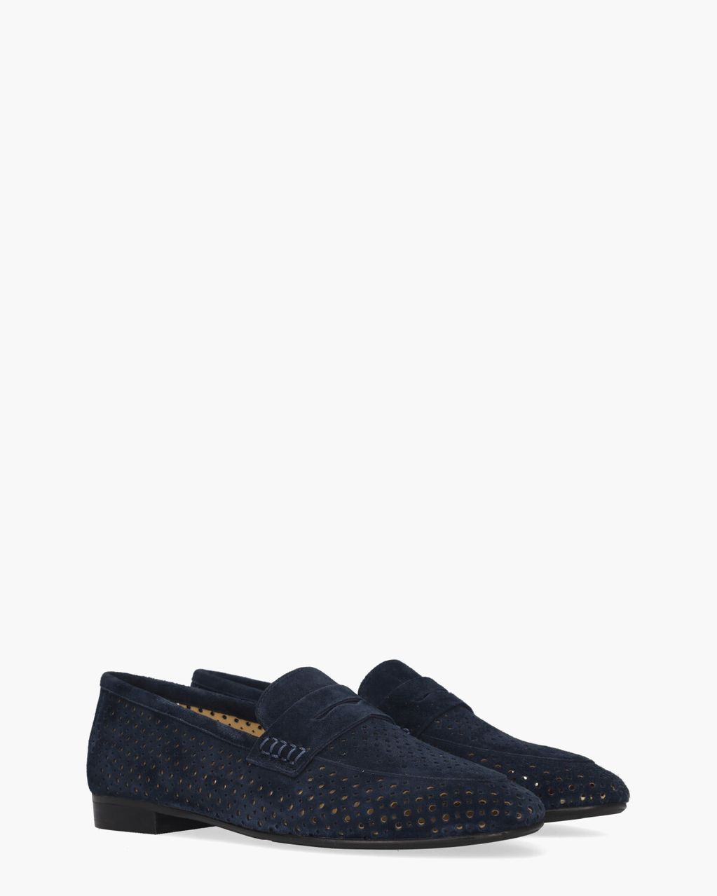 Di Lauro Toska Donkerblauw Damesloafers