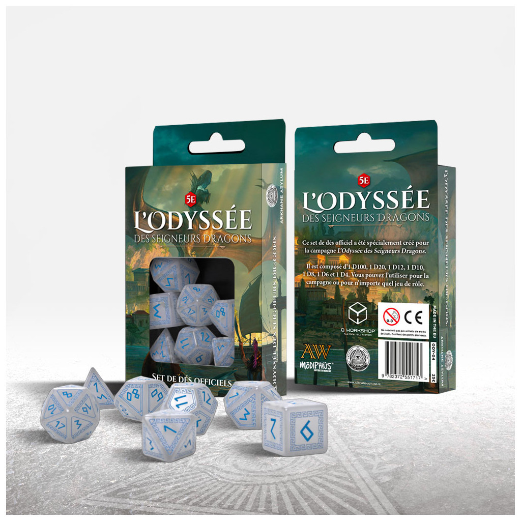 L'Odyssée des Seigneurs Dragons - Set de Dés
