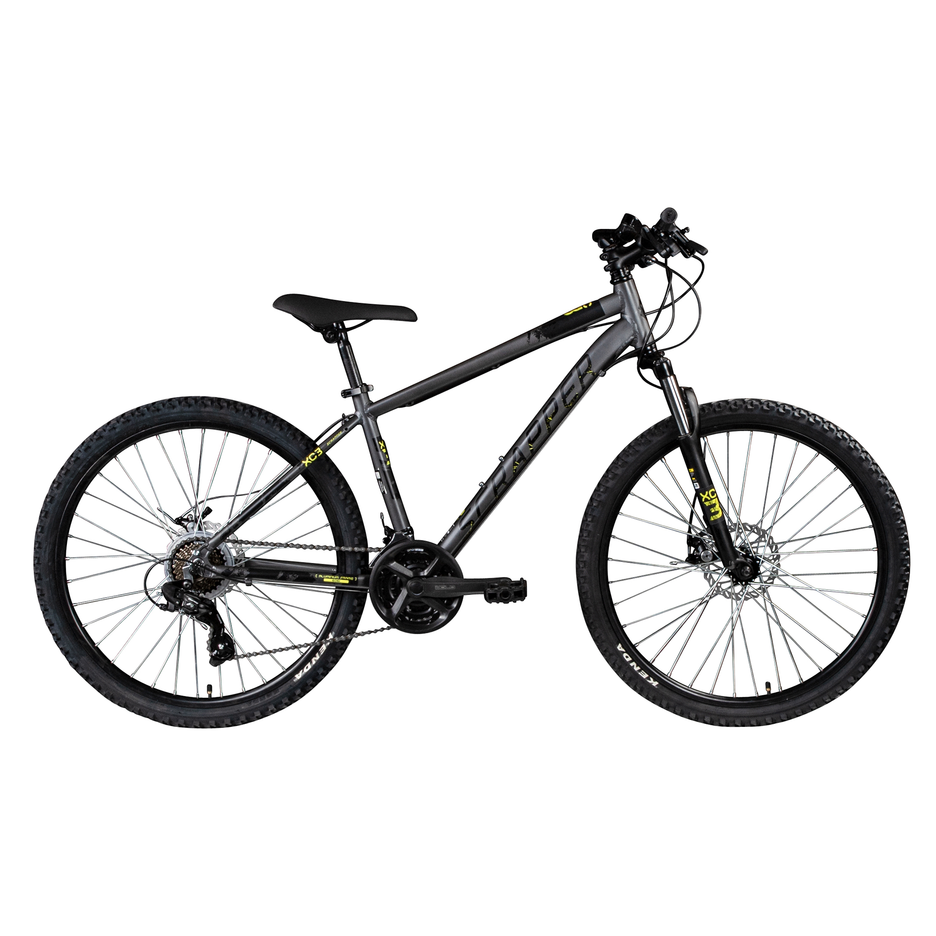 ZÜNDAPP Mountainbike SCRAPPER XC 24114 3.1 LTD - schwarz-gelb - 27,5''