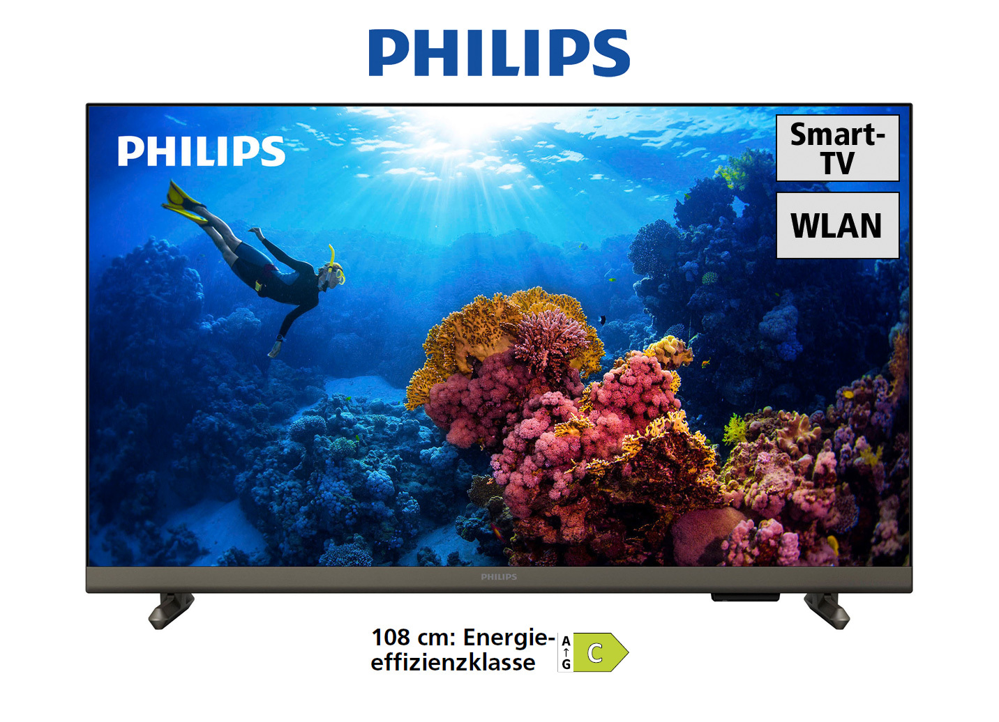 Philips PHS6808/12 HD-LED-Fernseher