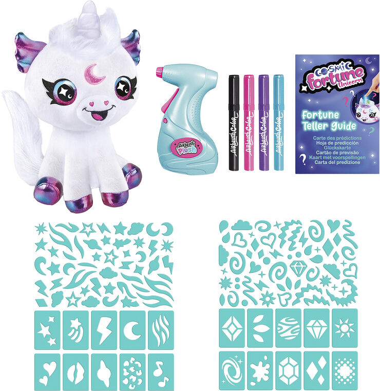 Airbrush Plush Airbrush Plush Cosmic Unicorn