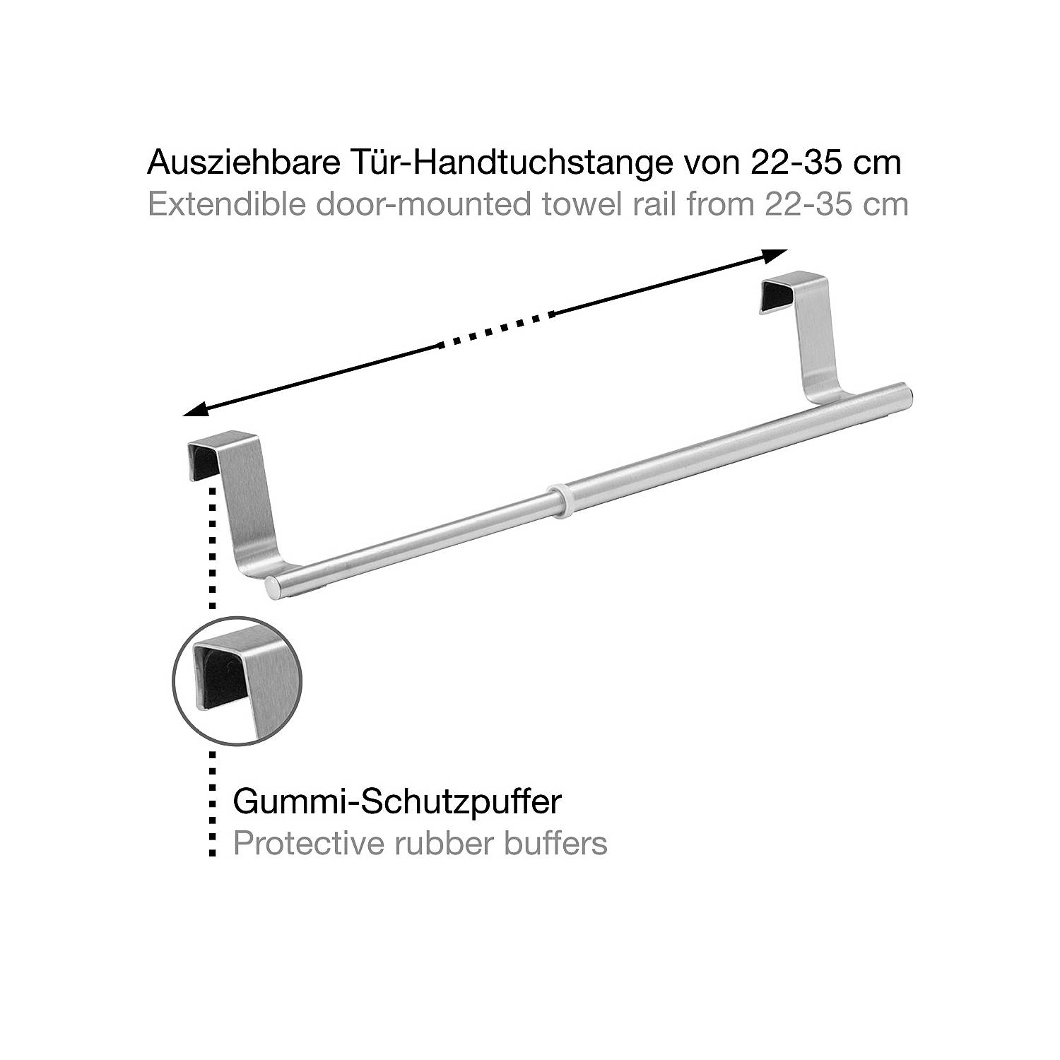 Geschirrtuch-Halter im 2er-Pack