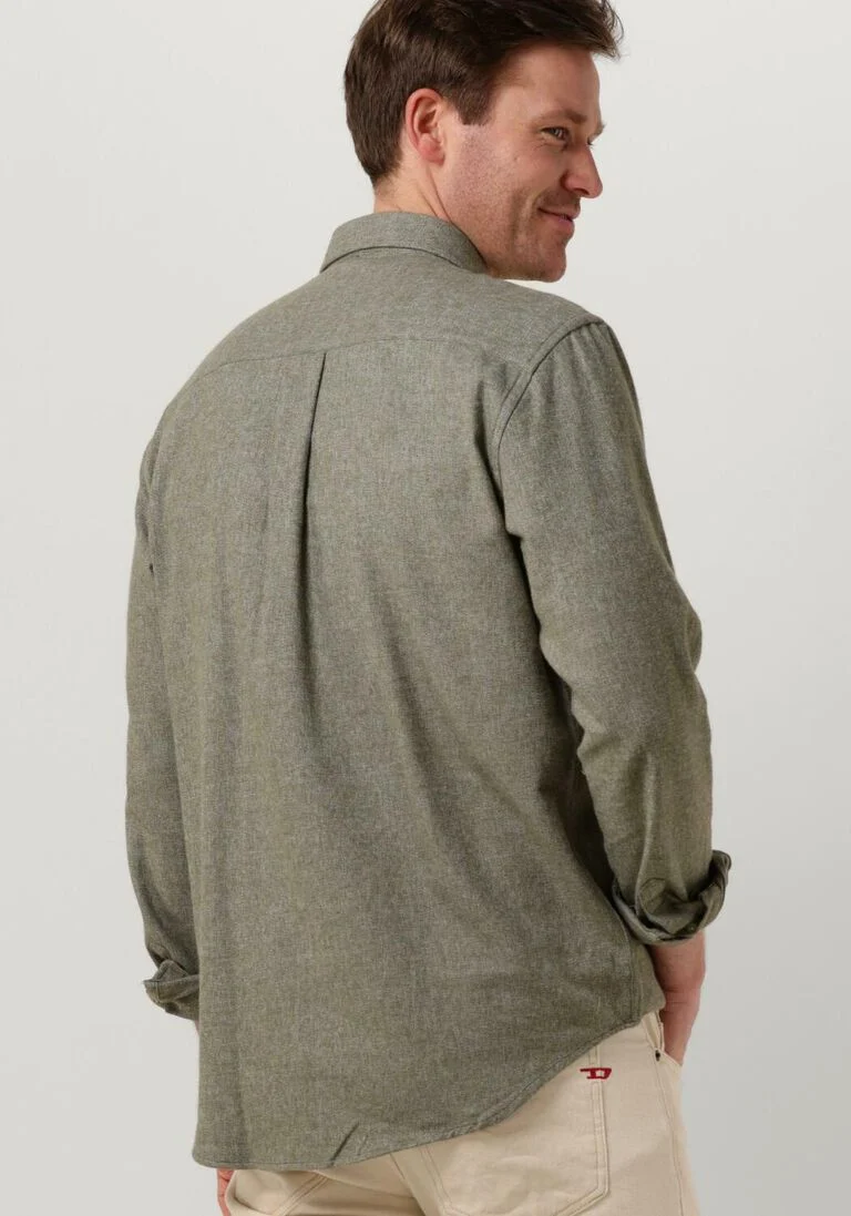 MINIMUM groene minimum casual overhemd twista