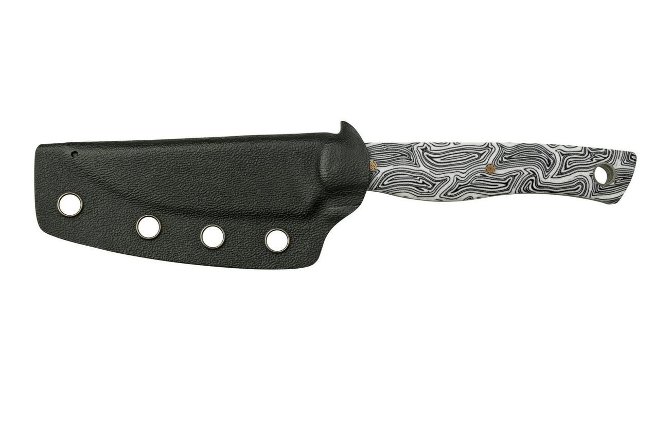 Bestech Heidi Blacksmith M390 Black DLC, Black White G10, BFK01G Knivesandtools Exclusive zakmes