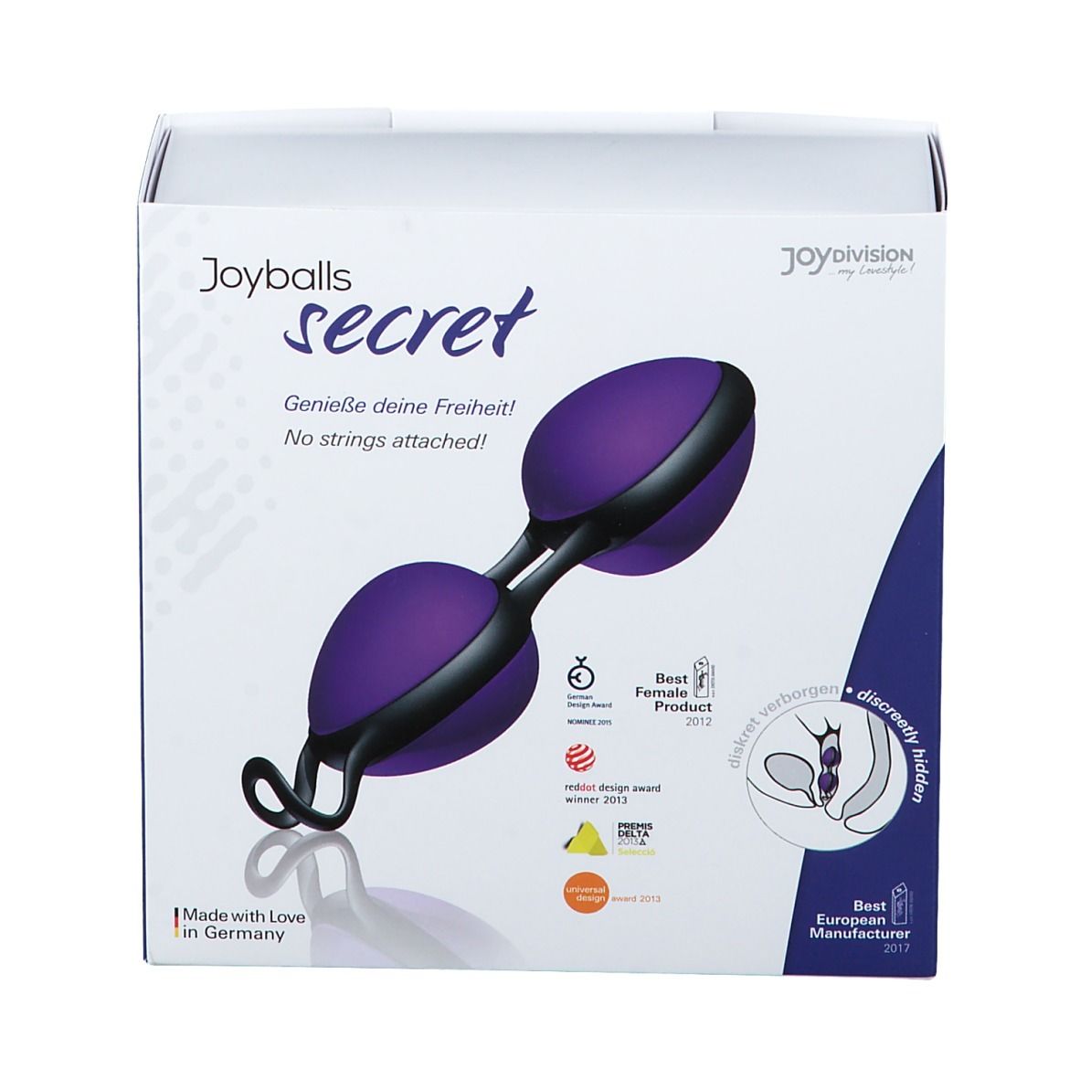JOYBALLS secret violett-schwarz