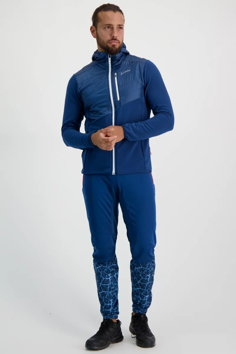 Löffler Hooded Hybrid Izzy PL Active Herren Langlaufjacke