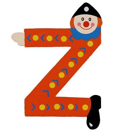 Petit Jour Paris Clowns Buchstabe - Z - Orange
